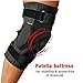 ACE Brand Hinged Knee Brace, Provides Firm, Stabilizing Support and Compression to Muscles and Joints, Adjustable Knee Brace with Knee Straps, Right or Left Knee Brace, One Size Fits Most