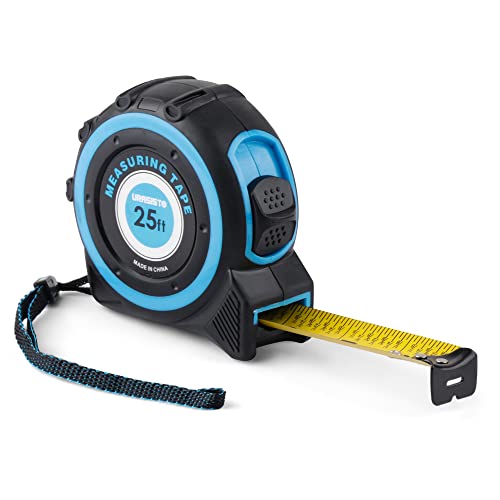 Cinta Métrica Retráctil 25FT con Fracciones 1/8 Negro miniatura 1