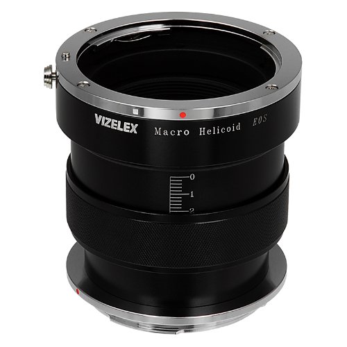 Vizelex Variable Magnification Helicoil Adapter Compatible with Canon EOS EF Lens on Canon EOS EF/EF-S Cameras
