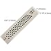 3 Drawplates Square, Round & 1/2 Round Jewelers Wire Draw Plate Shaping Tool Kit