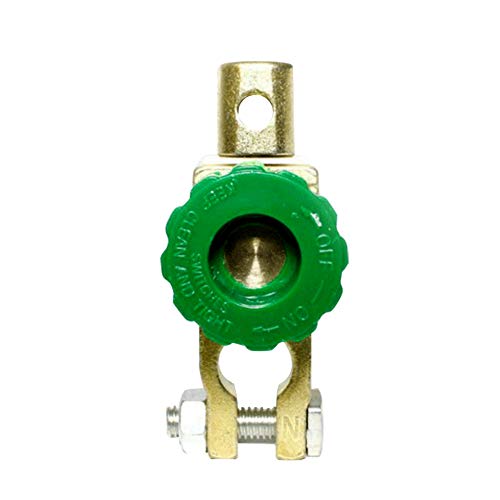 YUEKUN Bornes de batería adaptador de batería separador protección contra intensidad desconectador de batería 6-24 V Cover