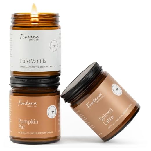 Cozy Beeswax Jar Candle Set