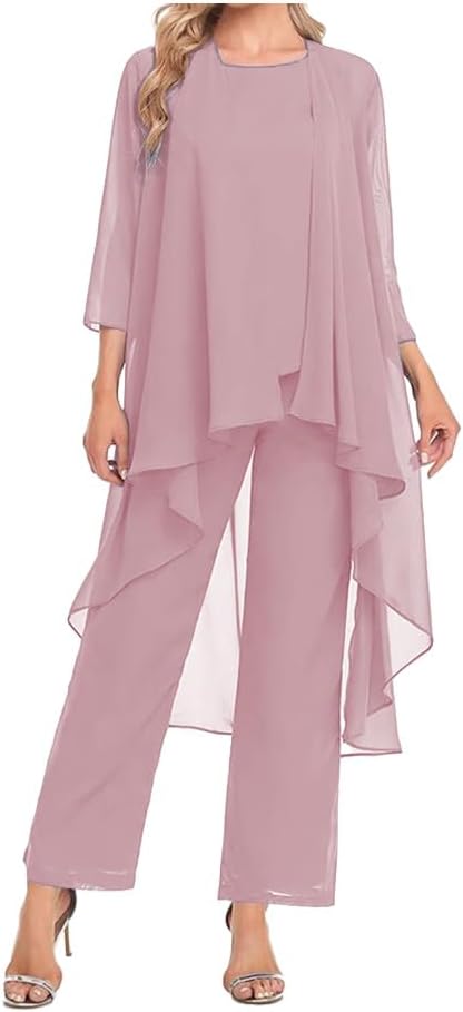 Broek 3-delg pak Moeder van de brud jurk Formeel Grote maten Elegant Broek 3-delg pak Moeder van de brud jurk Formeel Grote maten Elegant
