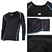 FITEXTREME MAXHEAT Mens Thermal Underwear Long Johns Set with Fleece Lined Black L