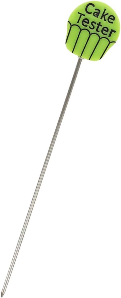 SHOWERORO Cake Testing Needle Reusable Baking Tool for Bread Muffins and Ergonomic Design for Accurate Doneness Check Essential Kitchen Baking Accessory