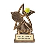 Same Day Awards Star Sport Tennis Trophy