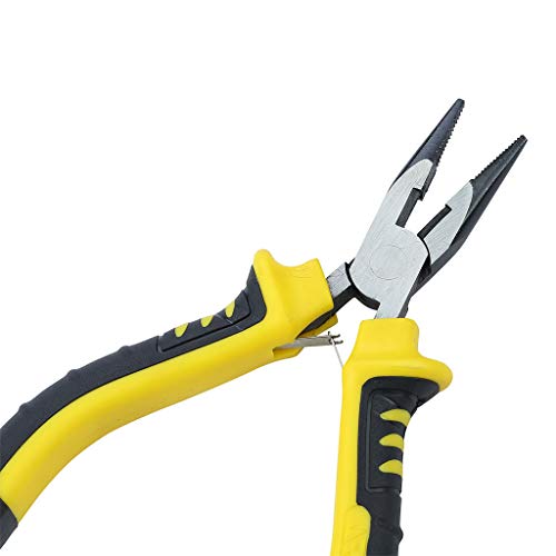 RHINO, Mini Half Round Nose Pliers 115 mm Universal, High Quality Steel, Length 115 mm, Suitable for All Types of DIY Jobs - Image 2