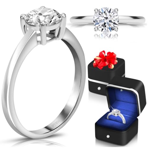 SHOP LC DELIVERING JOY IGI Certified Diamond Rings for Women in Platinum...