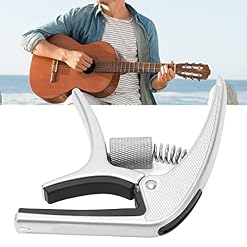 Omabeta Capodastre pour Guitare Acoustique, Perfect Tone Capo de Guitare innovant Design Confortable pour ukulélé - Les Beatles, Paul McCartney, John Lennon, RIngo Starr, George Harrison Omabeta Capodastre pour Guitare Acoustique, Perfect Tone Capo de Guitare innovant Design Confortable pour ukulélé – Image 2