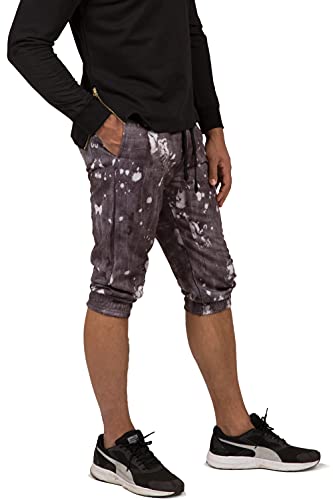 VIBES Men's Shorts All Over Print Elastic Waist & Bottom3