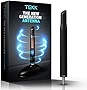 Tekk Short Antenna Compatible with 2009-2022 F250 Pickup Truck | Designed for Optimized FM/AM Reception | 4.8 Inches