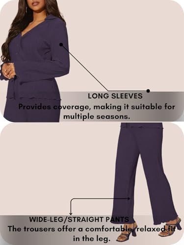 Image of GRECIILOOKS Co ord Set Women Stylish | Dress for Woman | Women's Summer Cord Set | Trendy Poly Cotton Pajama Set | Full Sleeve Beach & Resort Outfits