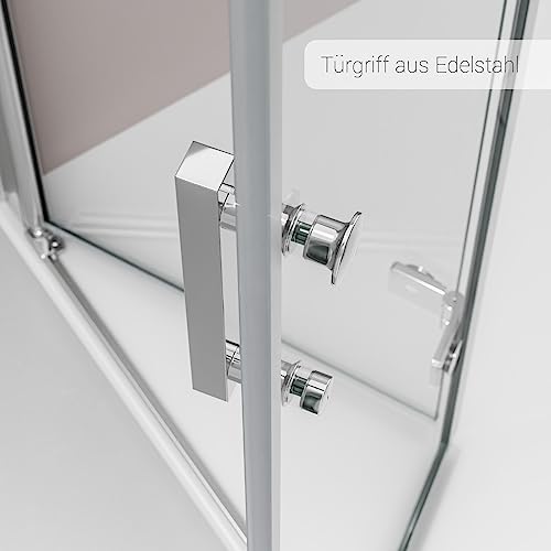 Bernstein Duschkabine Eckdusche mit Falttüren DX213