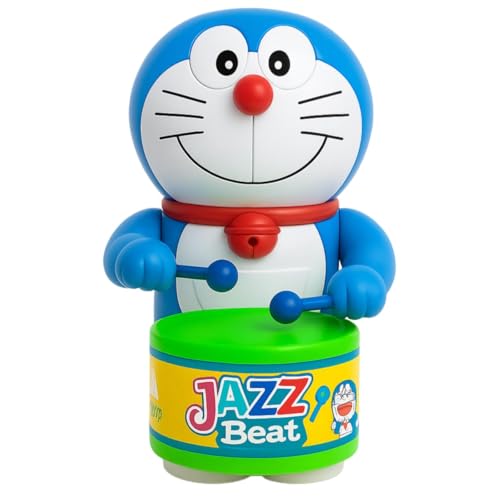 Image of Beany PRV Fashion Key-Operated Cute Drummer Toy for Toddler Kids Birthday Gift Birthday Return Gift Drumming and Dancing Action for Kids ((DORE-Pack-01))