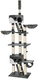 TecTake 800214 Drapak dla kota Hansi 240-260 cm szaro/biała 401640