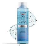 Eucerin Face Gentle Cleansing Hydrating Micellar Water with Hyaluronic Acid, Face Cleanser and Makeup Remover, Fragrance Free and Non-Drying for All Skin Types, 13.5 Fl Oz Bottle