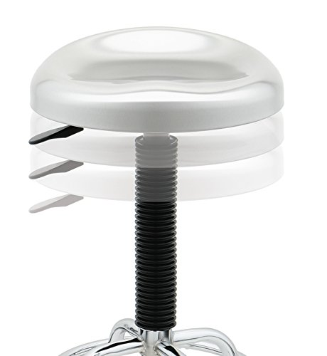 Seville Classics High Work Stool Seville Classics Stainless Steel