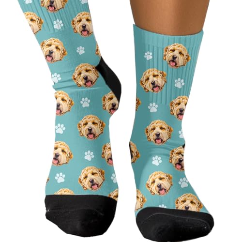 D-Story Custom Dog Face Socks