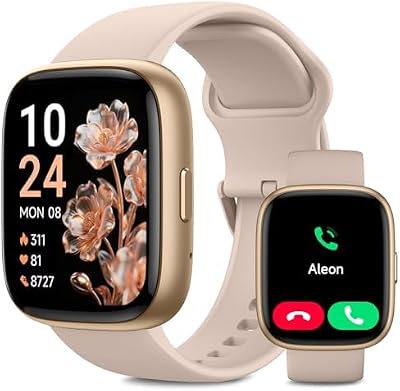 VRPEFIT Smart Watch for Women Men, Whatsapp Notifications, 1.83″ HD Touchscreen with Bluetooth Calling, Heart Rate, Blood Oxygen, Sleep Monitor, 100+ Sports Modes, IP68 Waterproof for Android iOS