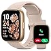 VRPEFIT Smart Watch for Women Men, Whatsapp Notifications, 1.83" HD Touchscreen with Bluetooth Calling, Heart Rate, Blood Oxygen, Sleep Monitor, 100+ Sports Modes, IP68 Waterproof for Android iOS