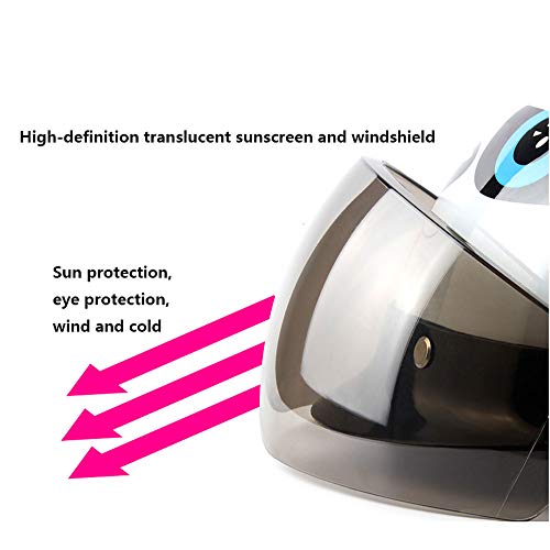 Casco infantil anticaídas para bicicleta de equilibrio con dibujos animados divertidos 5