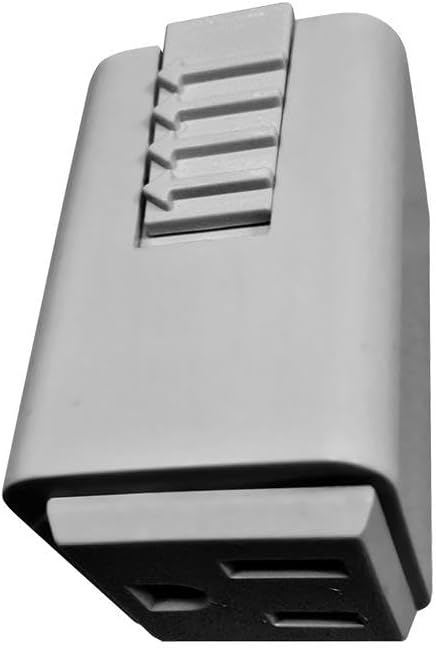 One-Circuit Outlet Adapter. T33SL (Silver Finish)