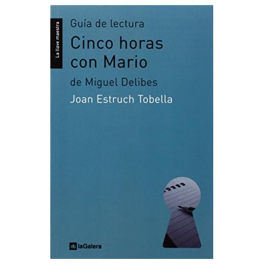 Guía de lectura de 'Cinco horas con Mario': de Miguel Delibes: 22 (La llave maestra)