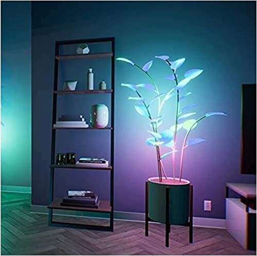 Magical Glowing Potted Plant Indoor Plant, 500 Led Color-Changing Artificial Plants Bonsai, Light Up Artificial Plants, Magical Houseplant With Colorful Led Light For Home Indoor Decoration (Green) #TOP1