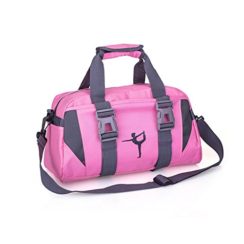 Small/Large Dance Duffle Bag For Girls Sport Gym Bags For Women Yoga Bag (Pink, Small) #TOP3