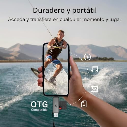 Miniatura 7 de Tp-Link Ua430d - Lector De Tarjetas Usb C Y Usb 3.0 Dual Conector, Card Reader, Compatible Con Sd Micro Sd Sdhc Sdxc Tf, Lectura Simultánea Para Iphone 17 Pro Max Ipad Macbook Galaxy S25 S24 Windows