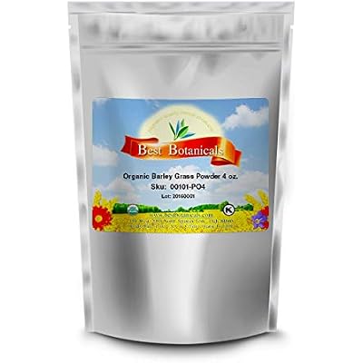 Best Botanicals Barley Grass Powder 4 oz. (Organic)