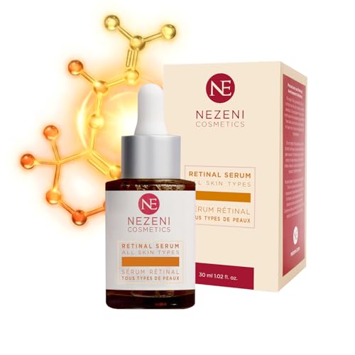 Serum RETINAL 5% Liposomado - Todo tipo de Pieles (Menos Pieles Sensibles) - 30 ml – 14 principios activos - BAJO CONSERVANTES 2 años caducidad cerrado