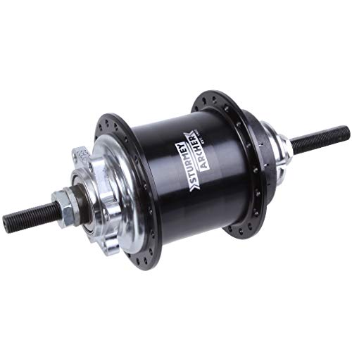 Sturmey Archer Rs-Rk3 3-Sp Disc Hub, 36H - Black - HKC3K.BTSS.S00.BX