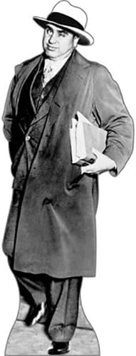 H19902 Al Capone Court Uniform Cardboard Cutout Standup