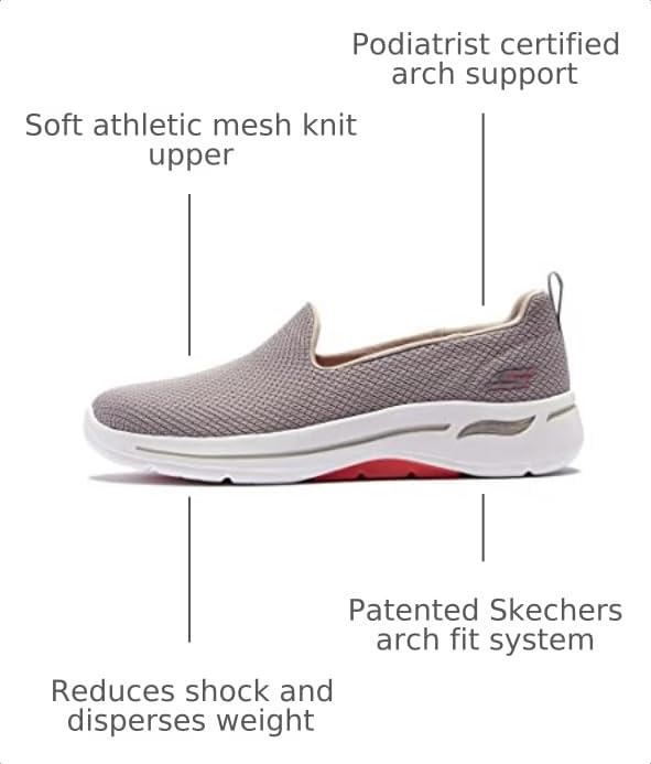 Image of Skechers Women's Go Walk Arch Fit Grateful