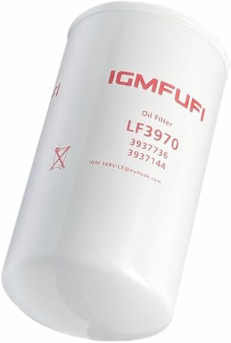 Miniatura 6 de Reemplazo del filtro de aceite LF3970 para motores diésel 3937736, 3937144, B7177, P550428, se adapta a motores diesel QSB5.9L6.7L, ISB07 6.7L.