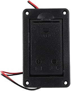 Guitar Pickup Box Cover, 9V Battery Holder Case Box Cover Guitar Bass Active Pickup Connector Guitar Ukulele Accessories For Guitar Bass Active Musical Instrument Accessories