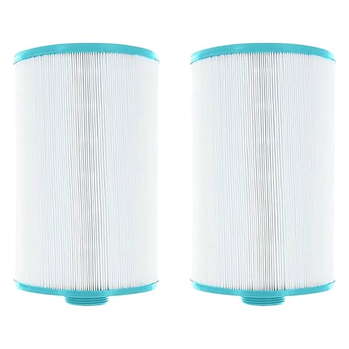 Hurricane Filters - 2 Pack HF6H47-02 Spa Filter Cartridge - Replacement for PTL47W-P4-M, Unicel 6CH-47RA, Filbur FC-0315M, Advanced/LA Spas, Aber Hot Tub