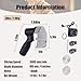 Shawarma Knife, 80W Handheld Doner Kebab Cutter Machine, Adjustable Cutting Thickness with 0-8mm, Blade width10cm, for Roast Meat Shops, Restaurants, for All Kinds of MEA Batterytype