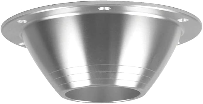 TACO Marine Z10-4067BLY60MM Surface Mount Pedestal Table Base for 2.375" Post - 7" Base