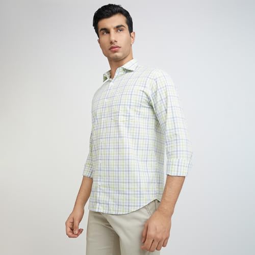 Image of Park Avenue Men's Cotton Regular Fit Shirt