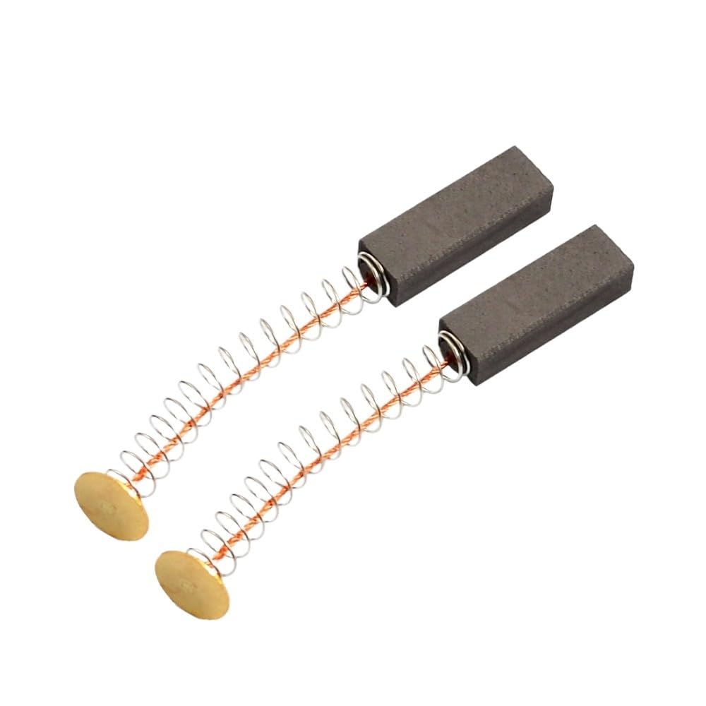 2 x szczotka węglowa do silnika 6 x 8 x 24 mm, części zamienne do szlifierki kątowej, elektronarzędzie do cięcia i polerowania.