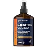 Magnesium Oil Spray Restless Legs, Muscle Pain, Sleep | 250ml XL Size | 100% Pure Magnesium Chloride | High Absorption Vegan Spray | Horbaach