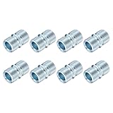 uxcell 8Pcs Metal Rack Connector, 0.83' x 0.5' Wire Shelving Poles Coarse Thread Connector Shelf Holder...
