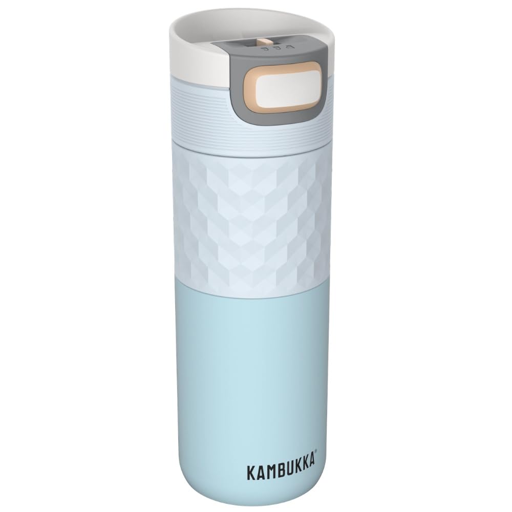 Kambukka kubek termiczny Rio 950 ml ze słomką + Etna 500 ml zestaw Coco Breeze, 100% szczelne, Snapclean, BPA Free