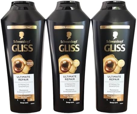SHAMPOO レコード Amazon.com : GLISS Hair Repair Shampoo, Ultimate Repair for