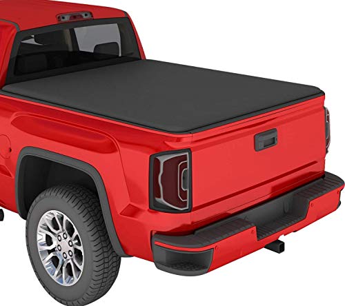 KSCPRO Soft Roll Up Truck Bed Tonneau Cover Fits 2009-2023 Ford F-150 5.5 Feet Bed, Styleside