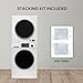 Equator Pet Stackable 13 lbs Washer 1.6cf +3.5cf Vented Sensor Knob Dryer