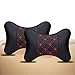 HJPOQZ Asiento de Coche Reposacabezas Almohada para el Cuello Cojín de Apoyo para la Cabeza Almohadas de Coche con Forma de Hueso Accesorios para automóviles Interior