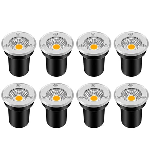 Éclairage paysage basse tension IP67 et lampadaire LED encastré pour balisage extérieur